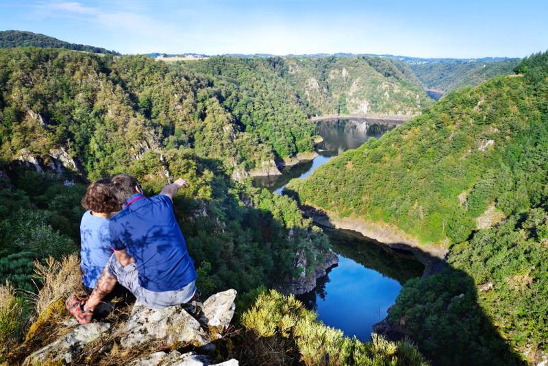 Randonnée : La Dordogne de villages en barrages