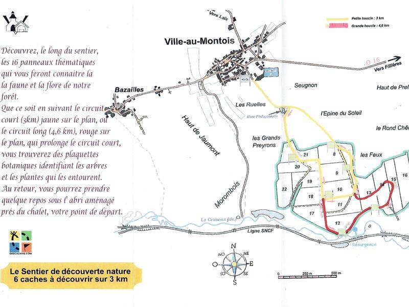 Randonnée : Sentier pédestre ville-au-montois