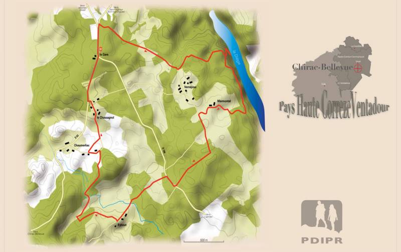 Randonnée : Les côtes de la Diège