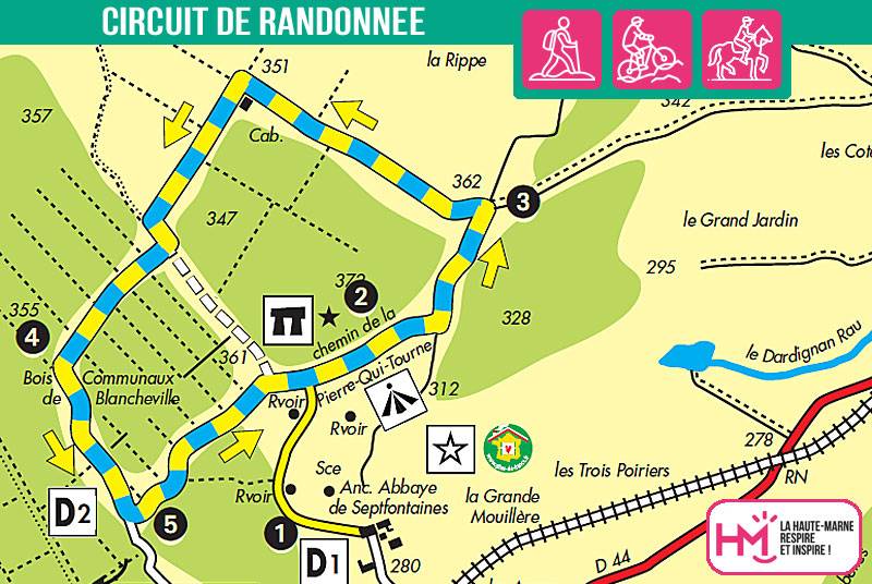 Randonnée : Le fort Bévaux - PR N°85