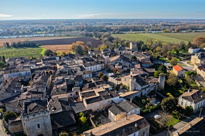 Randonnée : Rions, Une cité médiévale