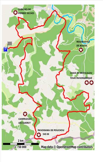 Randonnée : Rando VTT autour de Saint Pompon