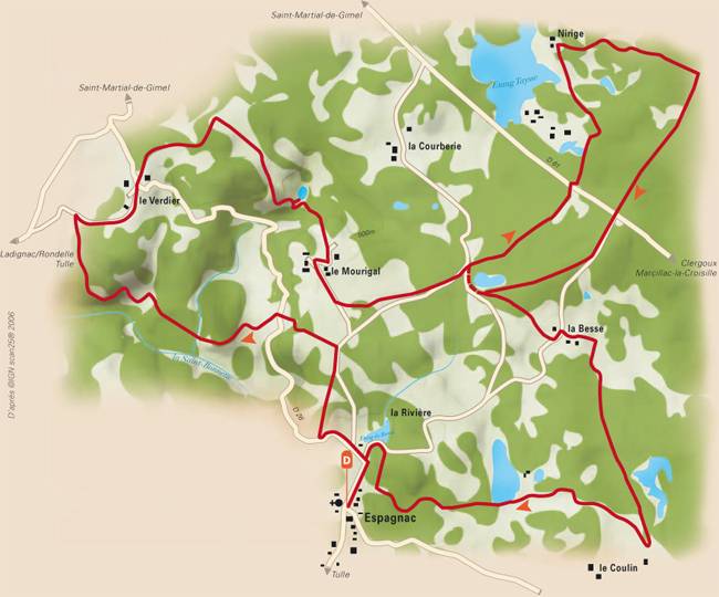 Randonnée : Les Hauts d’Espagnac