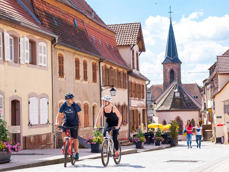 Randonnée : A vélo de Wingen sur Moder à La Petite Pierre