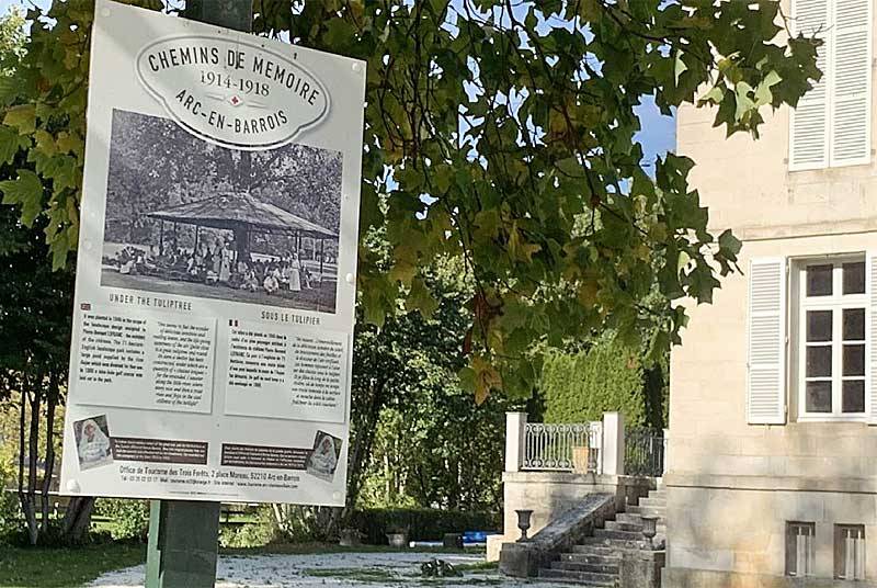 Randonnée : Circuit de découverte d'Arc-en-Barrois, chemins de mémoire 1914-1918