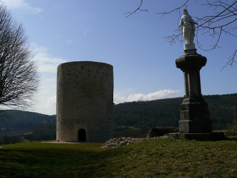 Photo : Tour du château des Terreaux